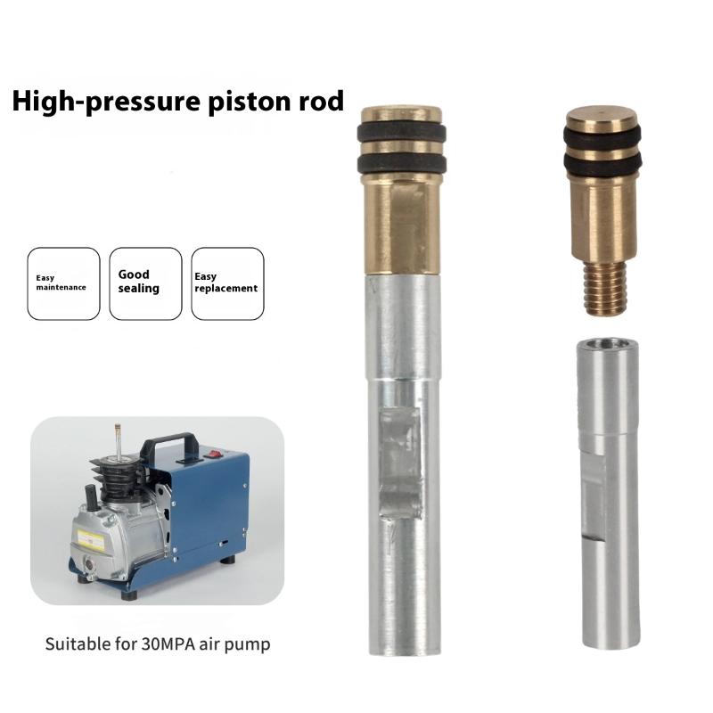 NEW 1Pc 300bar 4500psi 30mpa For Single And Double High Pressure Air Compressor Pump Piston Rod Accessories 65*10mm