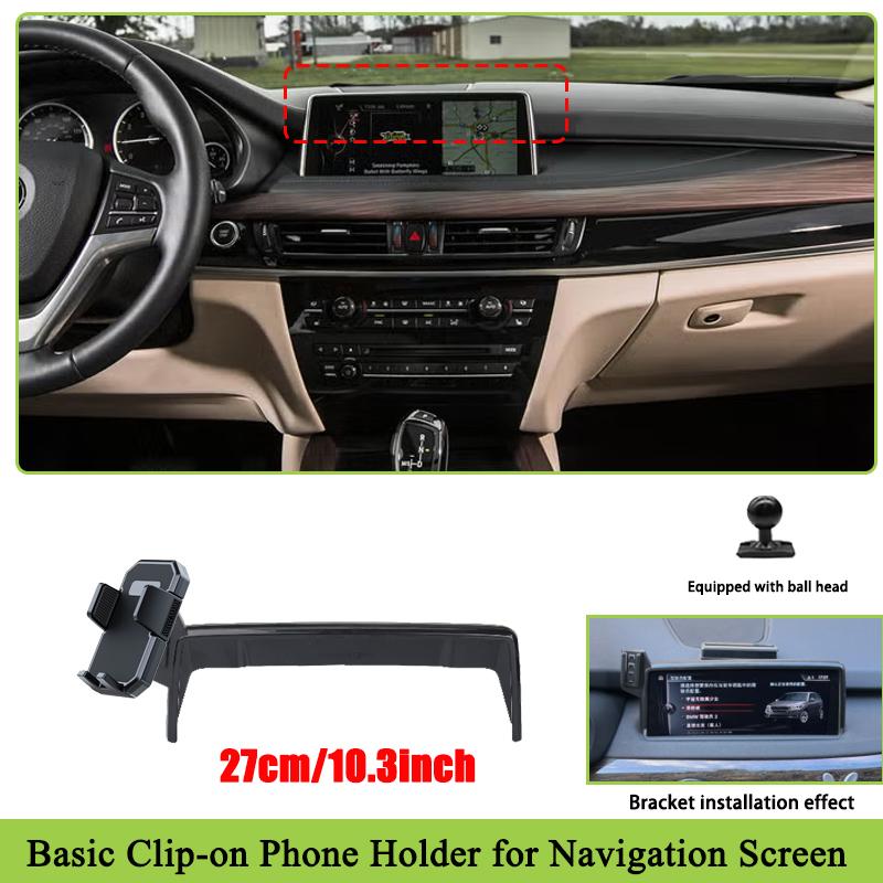 For BMW X5 F15 Accessories 2014 2015 2016 2017 2018 10.3 Inch Car Phone Holder Multimedia Screen Mobile Bracket Stand Support