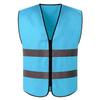 Reflective Multi-Pocket Safety Vest for Traffic, Construction, Cycling, and Sanitation.