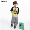 M.Latin Boys' Summer Loose Fit Cartoon Cat Ears Pants
