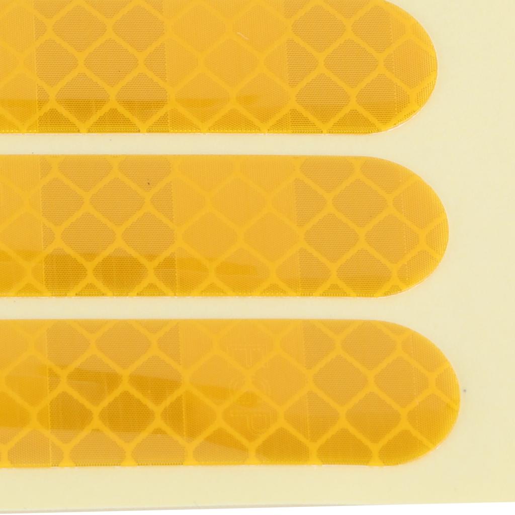 4PCSCelsiusSet Front Rear Wheel Reflective Sticker Fit for   G30 Electric Scooter Accessory