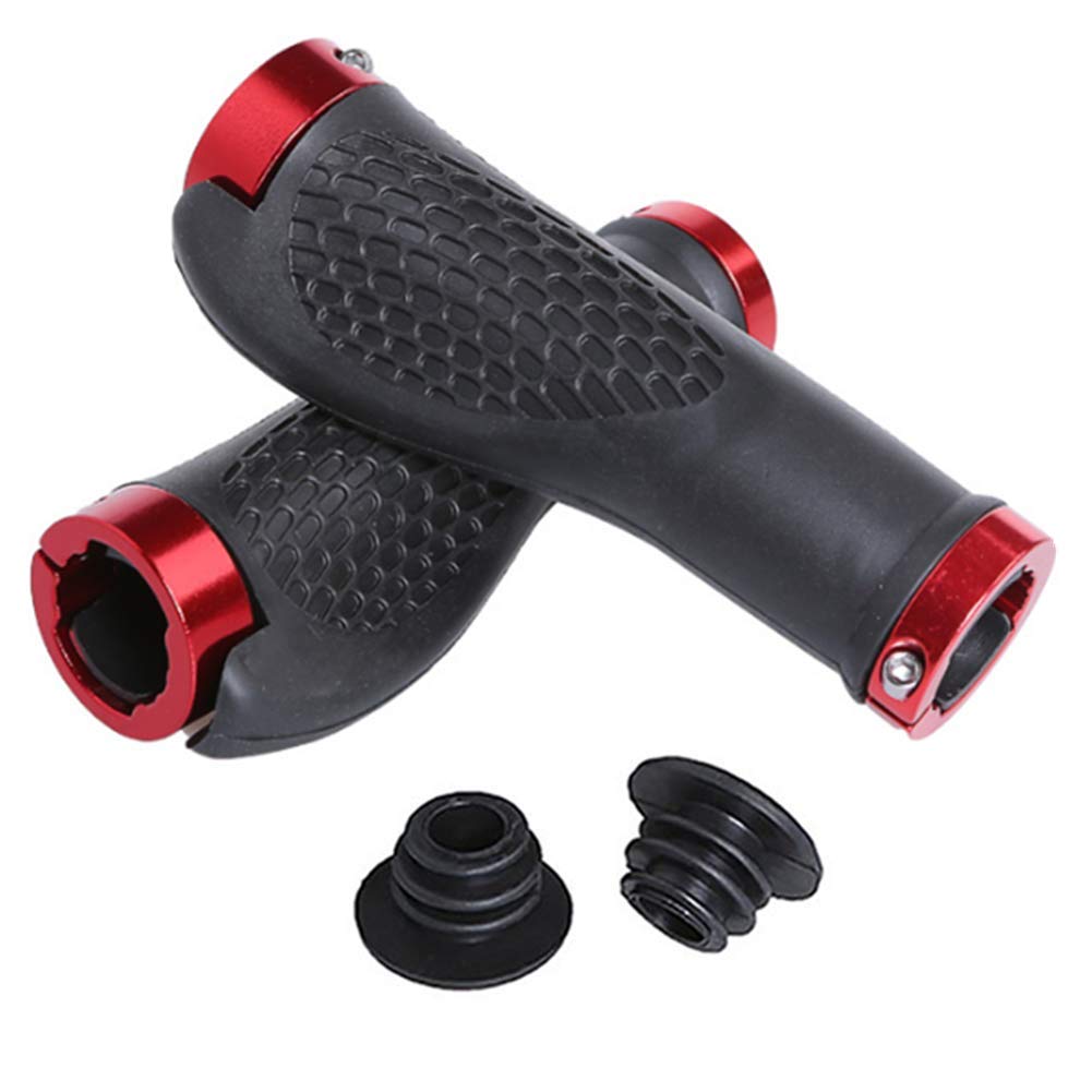 

Bicycle Handle Grip Compatible with Mountain Bikes and Cross Bikes, красный