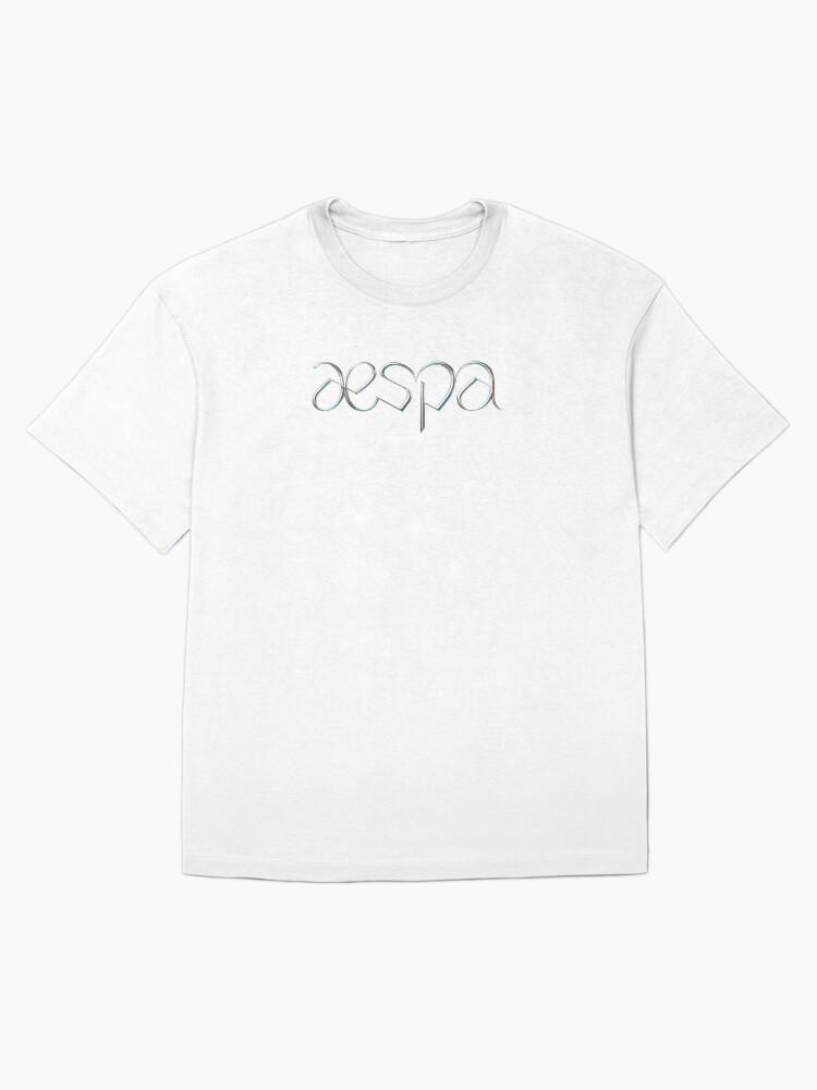Aespa Logo Oversized T-Shirt