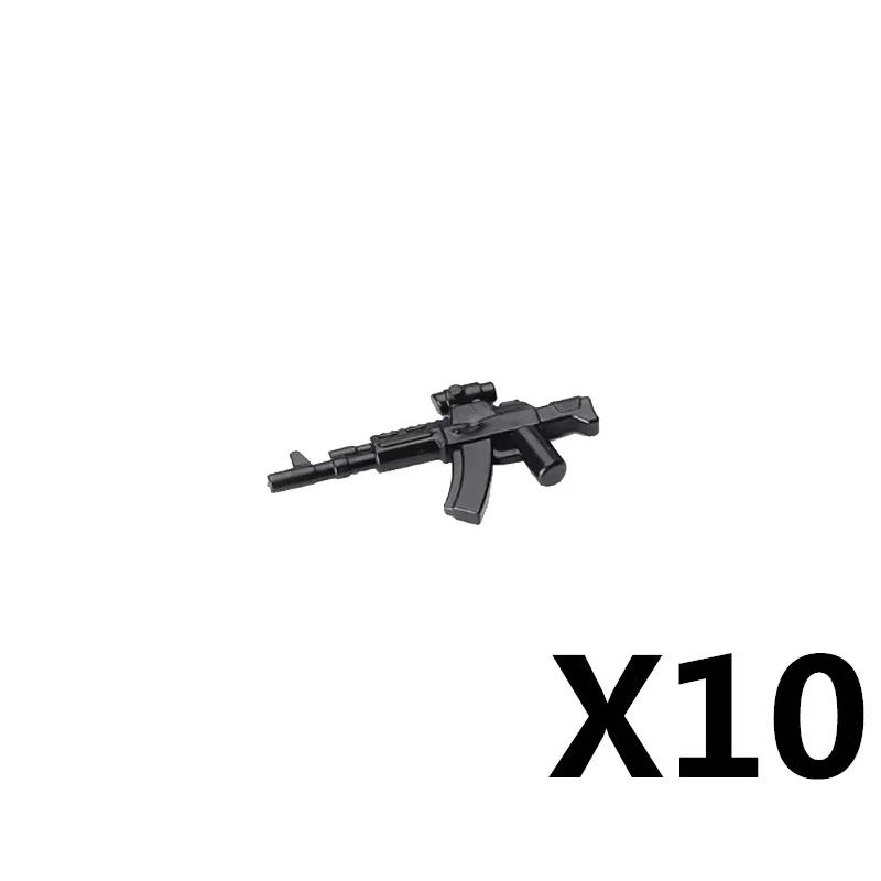MOC Military Building Blocks Accessories Weapons Guns Special Forces Soldiers AKM Rocket Launchers Night Vision Toys Gifts X036