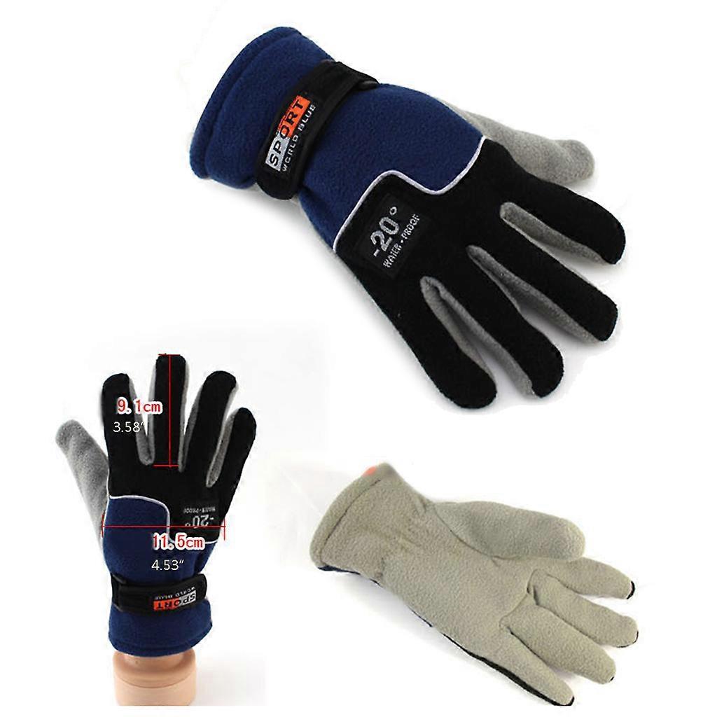 Polarfleece-Handschuhe Warm Isolierend Herren Damen Super Weich Bequem Langlebig Winddicht Kaltwetter Weiche Thermohandschuhe Herren Armeegrün