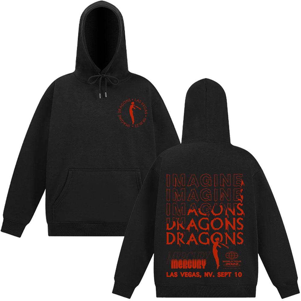 

Rock Band Imagine Dragons Mercury World Tour Merch 2025 Hoodie Man Women Punk Long-sleeved Casual Sweatshirt Oversized Hoodie 3XL