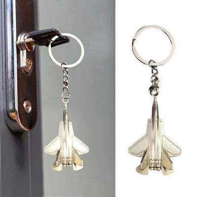 Lightweight Portable Keychain Depicting J-35A Fighter Jet Model Ornament for Travel Decoration and Daily Accessories