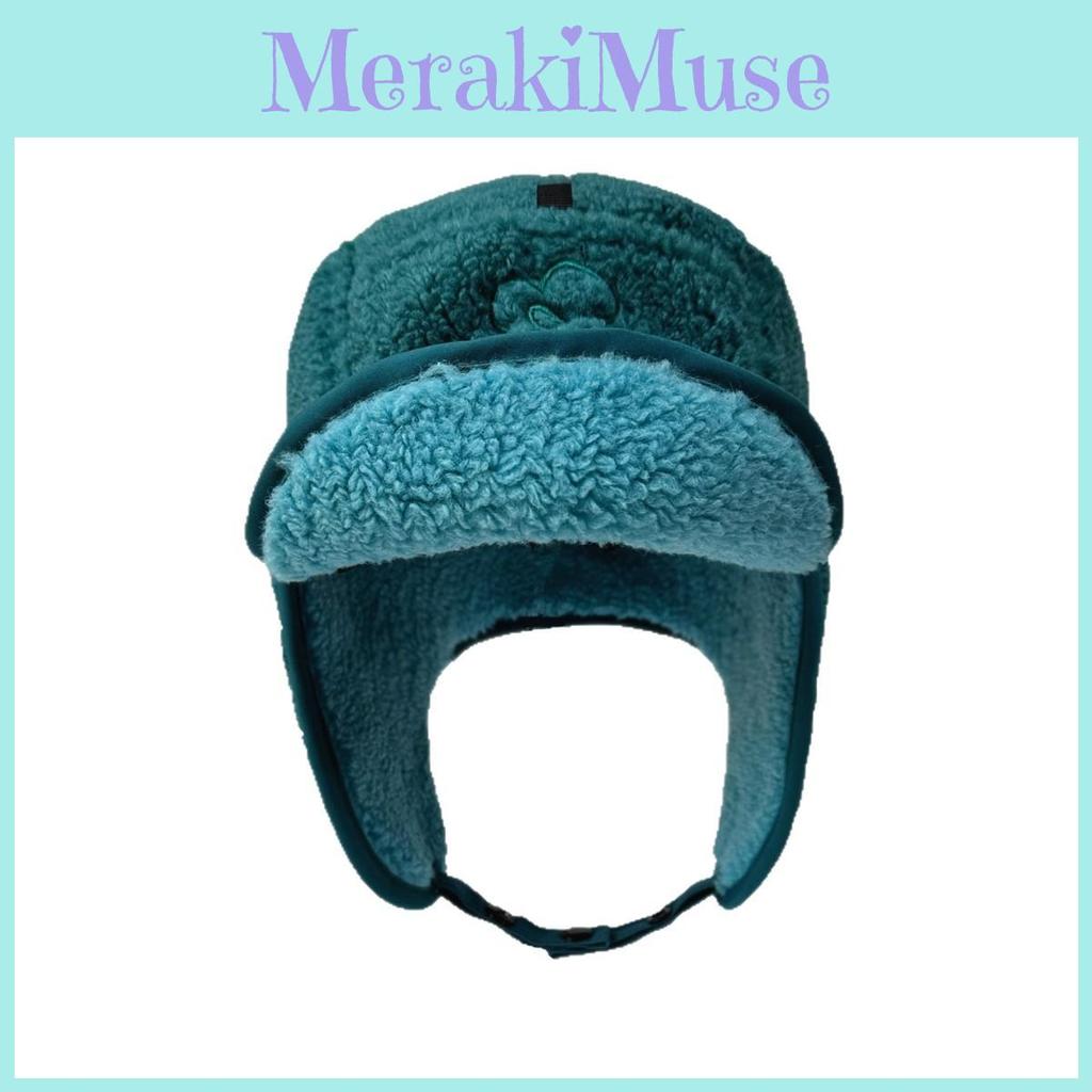 Winter Fluffy Embroidered Chenille Warm Earflap Cap For Men Women Outdoor