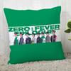 Custom Ateez Kpop Style Square Pillowcase Custom Zippered Pillow Cover Case 45X45Cm(One Side) 04.1