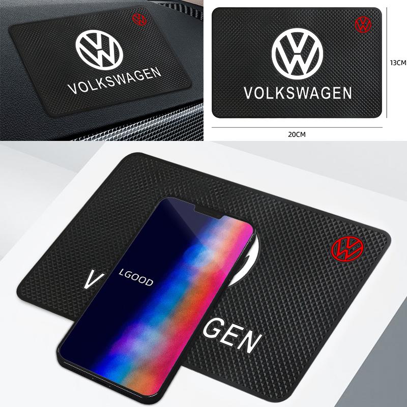 Car Dashboard Non-slip Mat Phone Key Storage Pad For VW Volkswagen Golf Polo Passat Tiguan Touran Jetta zg3