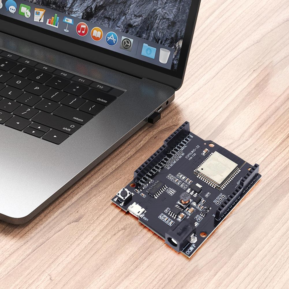 ESP32 Development Board WiFi Bluetooth-compatible Module Board 4MB Flash DC 5V-12V Compatible with for Arduino