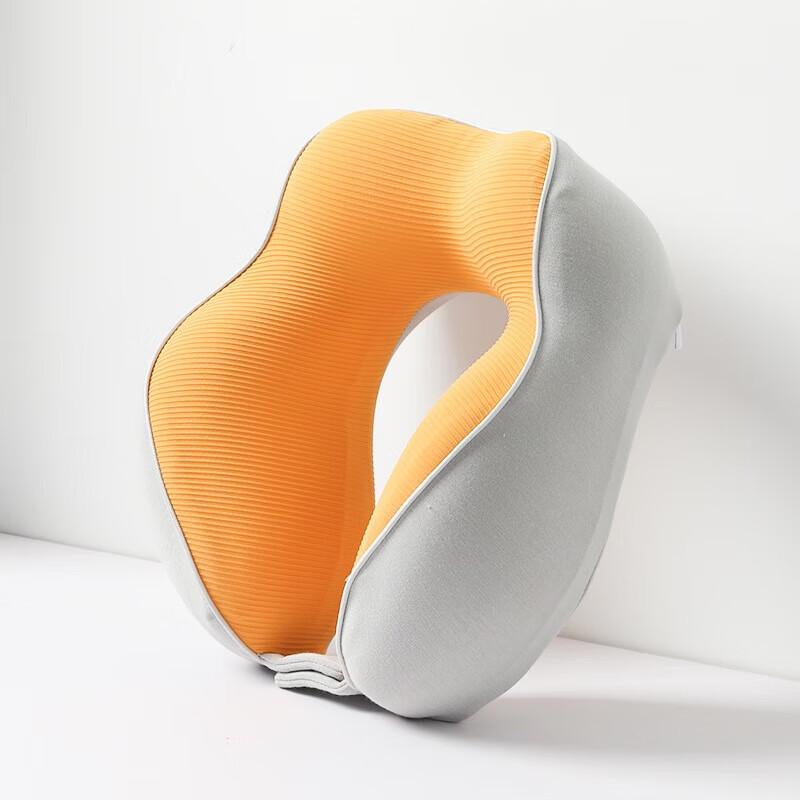 YIXI Cool Memory Foam U-shaped Travel Neck Pillow