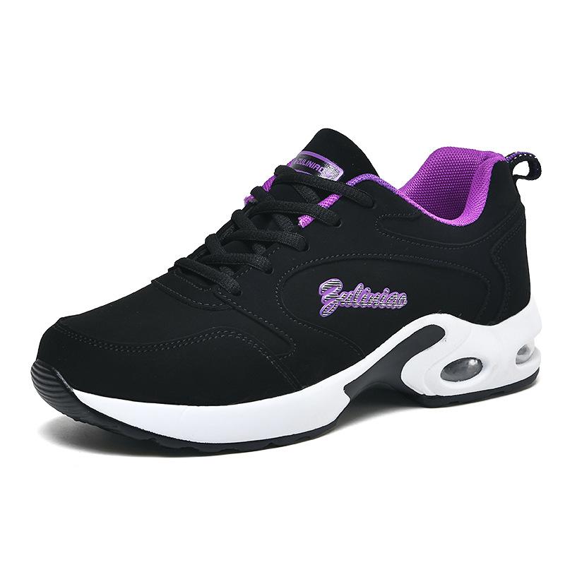 New Autumn and Winter Sports Shoes Women's Air Cushion Student Running Shoes Travel Shoes Outdoor Leisure