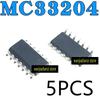 5pcs Original MC33204 MC33204D MC33204DG MC33204DR2G SOP14 Operational Amplifier, Linear Amplifier, Operational Amplifier