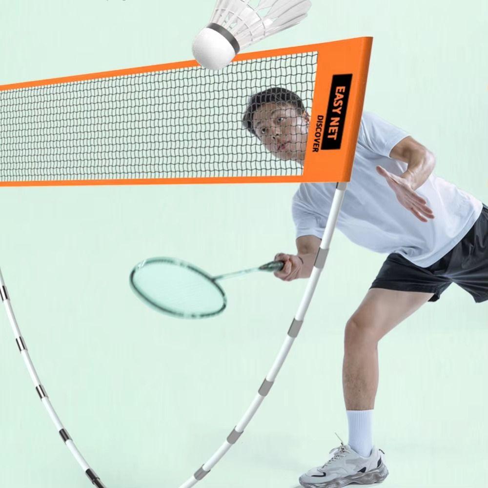Easy Setup Volleyball Tennis Training Net Badminton Mobile Grid Structure  Volleyball