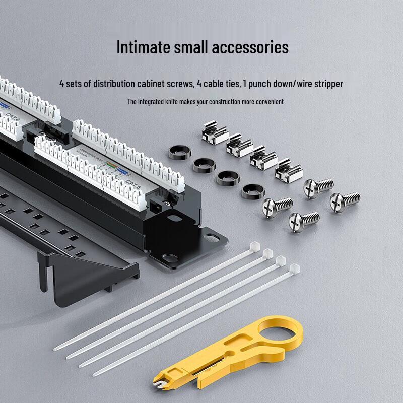 Ugreen CAT5E 24-Port Rackmount Patch Panel