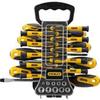 Stht0-70886 Screwdriver Set 49 Pieces Black/Yellow