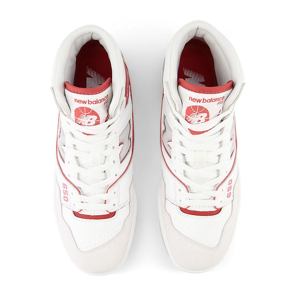 Sneakers New Balance white/red Version