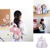 Cute Bunny Toddler School Backpack With Oxford Fabric For Girls And Boys