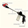 Household Car Wash Water Gun with Long Rod and Rubberized Handle