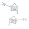 Set di clip in plastica per alzacristalli anteriori sinistro e destro, Compatibile con Iveco Eurobus 2003-2012, Euro Cargo