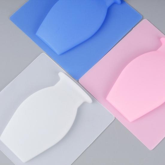 3Pcs Silicone Window Vase Punch Free Reusable Modern Fridge Door Glass Window Ceramic Tile Wall Mount Flowers Plants Vase Decoration