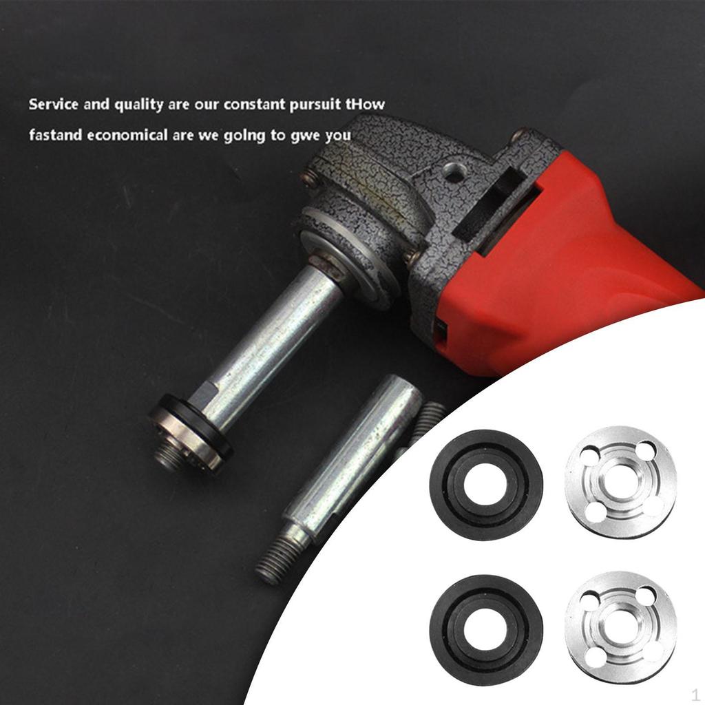 80mm Angle Extension 4Pcs Nut Polishing Machine Tool M10 Thread Rotary Polisher Shaft
