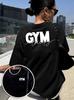 Y2k GYM Therapy Streetwear T Shirt Gift Casual Tee Retro Vintage T Shirt Women Men Cotton Oversized Loose Summer 80S 90S 00S Top