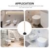 1PC Wooden Handle Rubber Toilet Plunger Heavy Duty Bathroom Cleaning Tool Wear Resistant Comfortable Grip Compatible With