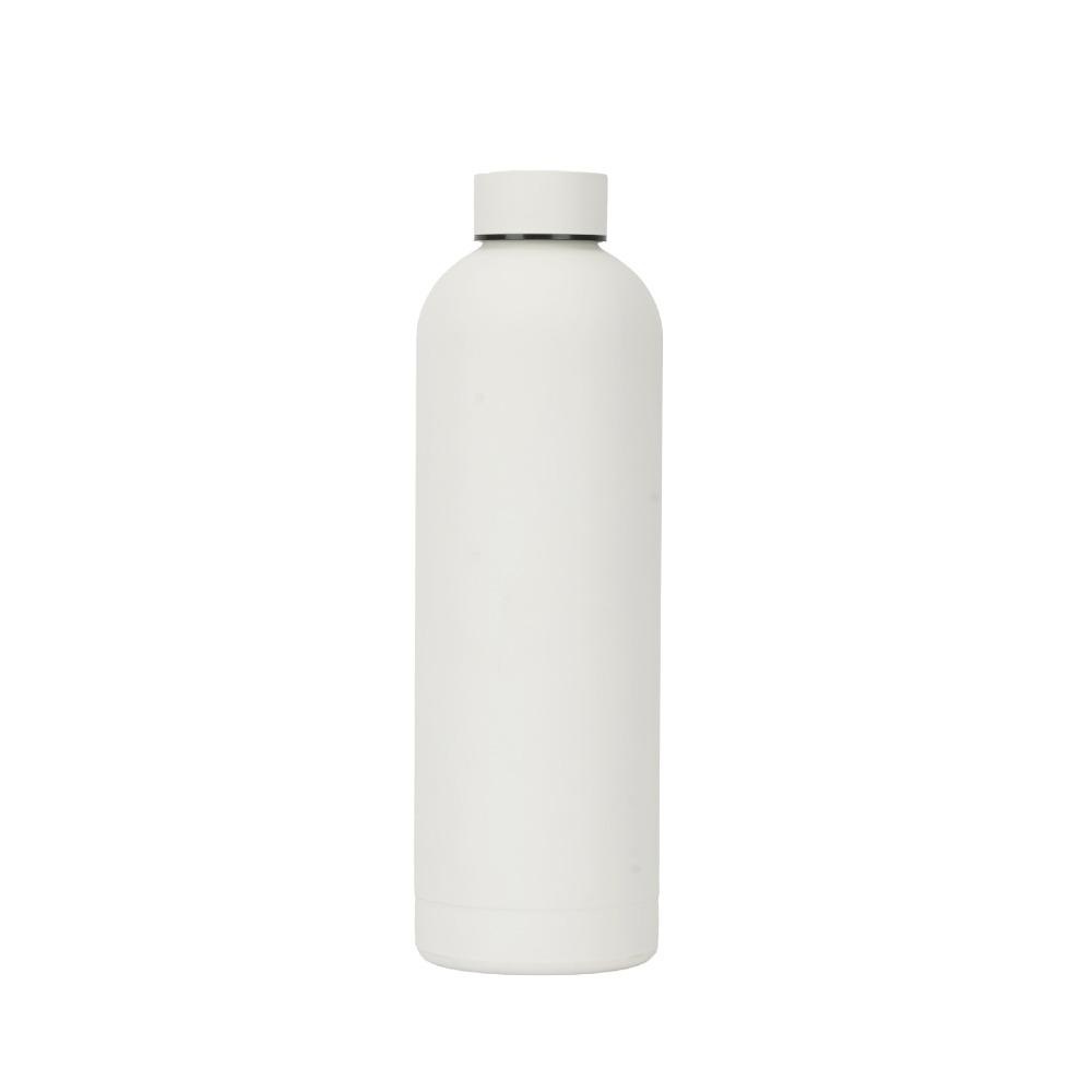 Stainless Steel Small Mouth Insulated Cup 500/750ml Frosted Vacuum Flask Insulated Water Bottle