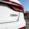 AAANN1 3D Metal TDCI Emblem for Ford Fiesta Kuga Mondeo Focus MK2 MK3 - Chrome Black Car Trunk Fender Badge Sticker