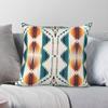 Navajo Bow Arrows Turquoise Square Pillowcase Polyester Linen Velvet Pattern Zip Decorative Pillow Case Home Cushion Cover
