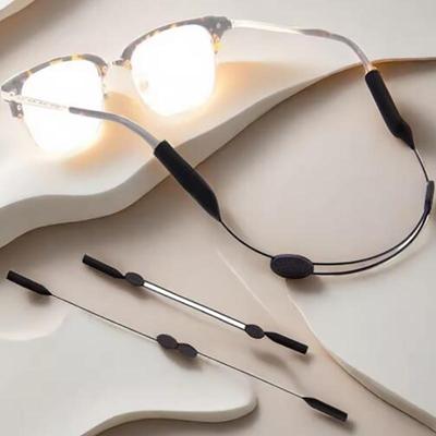 5 Pièces Universel Réglable Retenue de Lunettes Convient Lunettes de Soleil de Sport Corde Antidérapante Unisexe Lanière Porte-Lunettes de Sécurité Rétractable