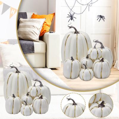 Model Umpkin Rękodzieło Sztuczne Jesień Święto Dziękczynienia Dekoracja Imprezowa Zestaw Dyń na Halloween