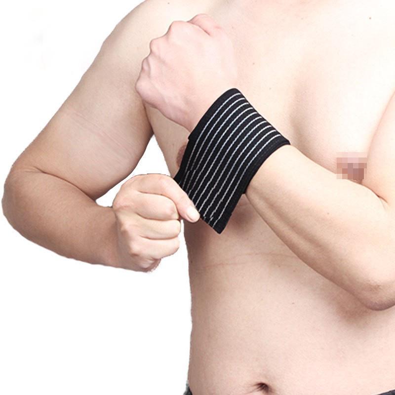 Elastic Sports Wrap: Wrist, Ankle, Knee, and Thigh Support Brace for Fitness and Running