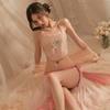 Antique Beautiful Woman Sexy Uniform Seduction Pure Desire Han and Tang Dancer Transparent Yarn Dance Dress Hot Teasing Lingerie