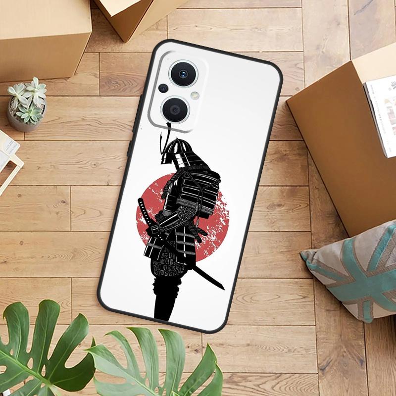Samurai Phone Case For OPPO Reno 14 13 12 11 F 10 Pro 8T 7 8 Lite OPPO Find X8 X6 X5 X9 Pro Cover