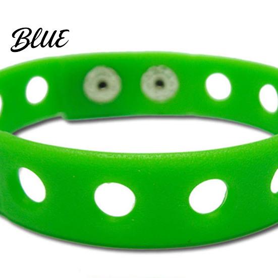 Silicone Bracelet for Children 2 Pcs Charm Bracelets Kids Adjustable