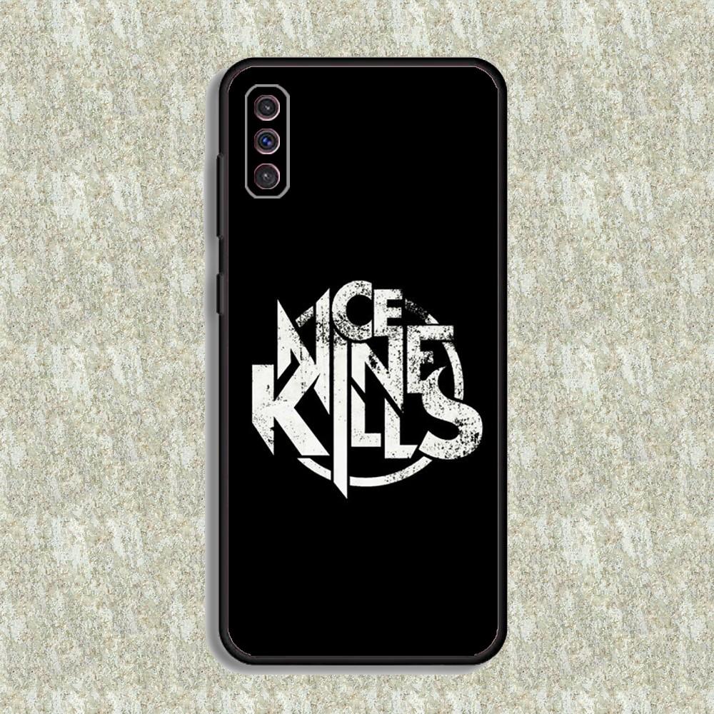 

Ice Nine Kills Band Phone Case For Samsung S23,23,22,30,21,10,9,Note20 Ultra,Lite,Ultra,5G,Plus,FE,Black Soft Case Samsung S10e