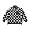 Jackets & Coats Women's Black White Checkerboard VN000H0RCY4