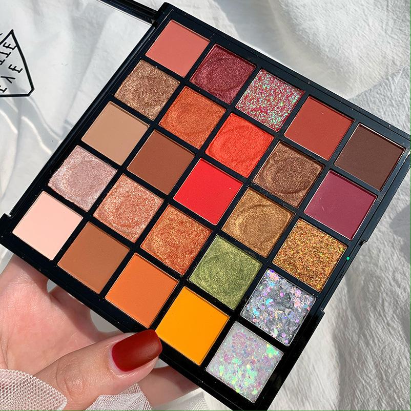 Ins 25 Color Eyeshadow Face Makeup Palette Dlouhotrvající oční stíny