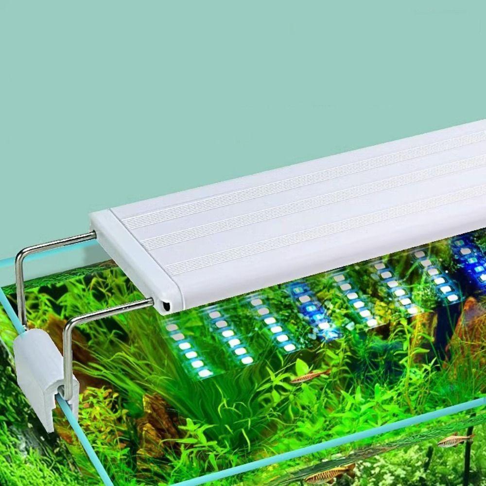 Super Slim Fish Tank Light Waterproof LED Light Stand Aquatic Plant Light Aquarium Light  Hotel