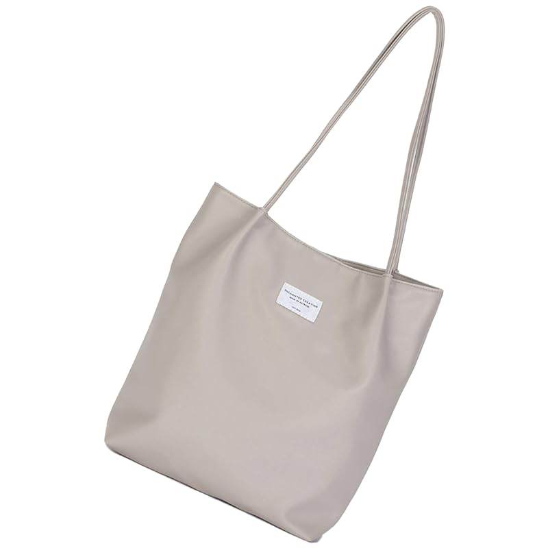 [Alto Rose] gray tote bag tote shoulder bag Shoulder bag 2way handbag large capacity big tote Larger Thin Vertical commute Commuting to school a4 A4
