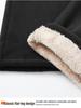 Heavyweight Unisex Velvet Trousers: Winter Warm, Thick Cotton, Loose Straight Leg, Casual Sports Pants.