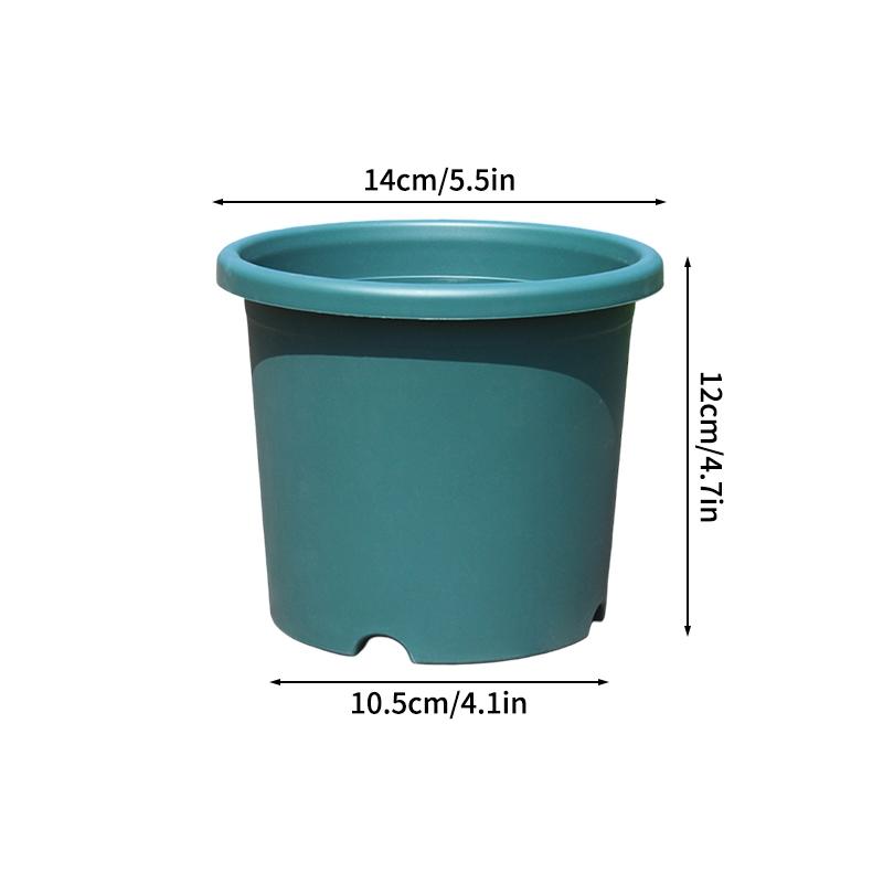 Thickened Plastic Flowerpot Plant Pot for Flowers Shrubs Succulents Breathable Root Control Flower Pot Garden Decorations