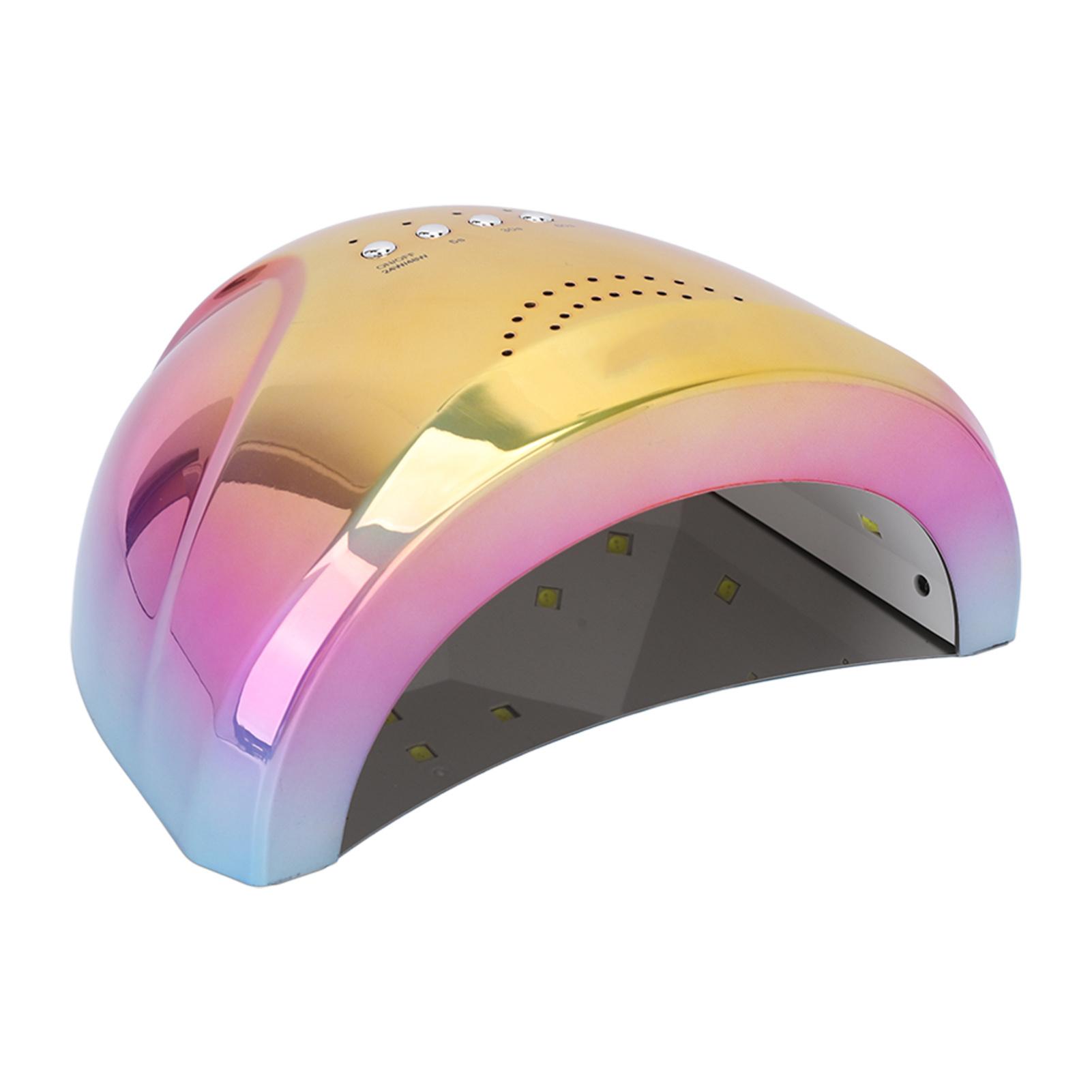 

УФ-светодиодная лампа для ногтей 48 Вт, двойной источник света, инфракрасная интеллектуальная индукционная сушилка для гель-лака EU Plug