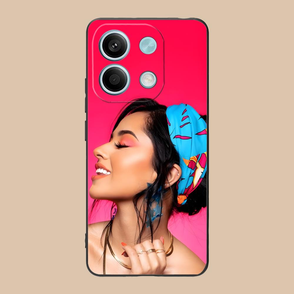Fashion Becky G Matte TPU Mobile Phone Case for POCO M7 M6 M5 M4 M3 X7 X6 X5 X4 X3 Pro GT 5G Colorful Printing Cover