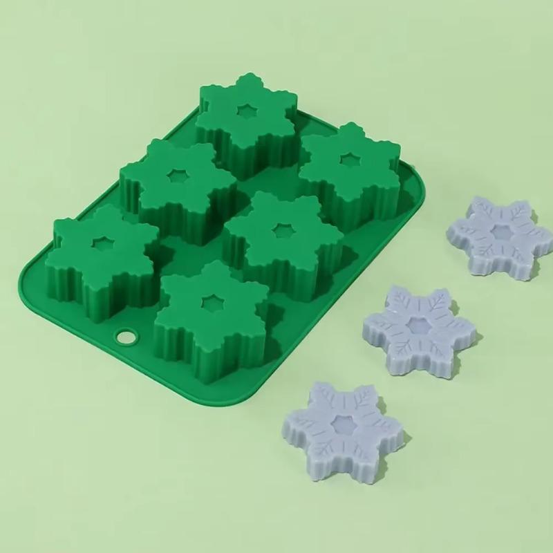 Santa Claus Tree Shape Christmas Silicone Mold Cake Decoration Fondant Cookies Tool Gumpaste Candy Chocolate Mold for Baking