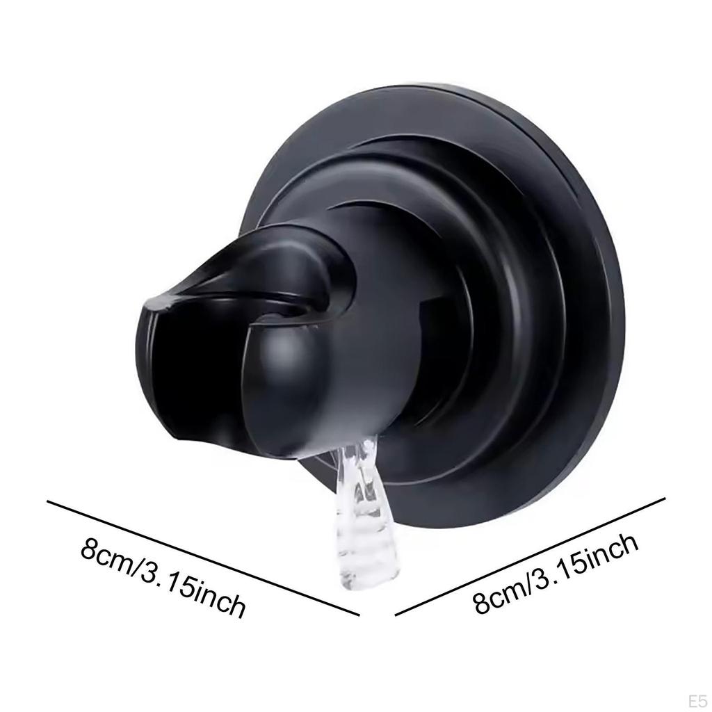 Shower Head Holder, Handheld Showerhead Bracket Easy To Install Flexible Sticky Wall Mounted for
