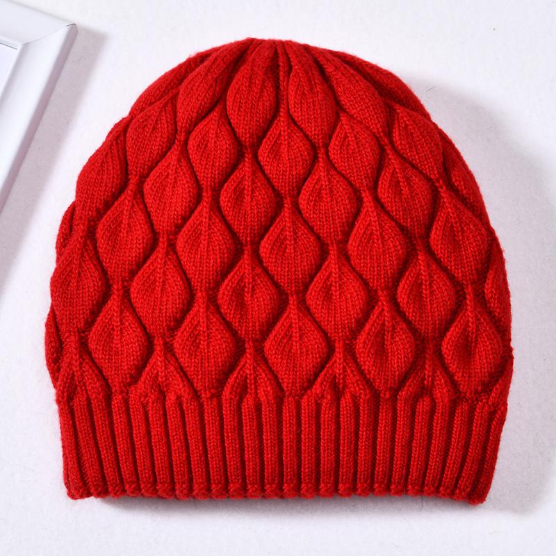 Jxwatcher Women Winter Hat Real Fur Pompom Angora Knitted Wool Beanie Fashion Casual Outdoor Thick Ladies Warm Fur Ball Hats New